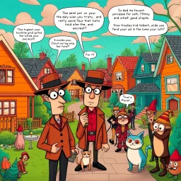 Who Dat? The Secrets of the Bizarre - Text-based game