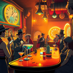 Chronicles of The Time-Bound Bartender - Text-based game