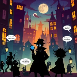 Whose Shadow is it Anyway? - Text-based game