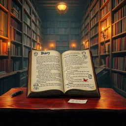 Whose Diary is It Anyway? - Text-based game