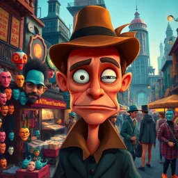 Whose Face Is This, Anyway? - Text-based game