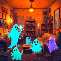 Whose Ghost Is It Anyway? - Text-based game