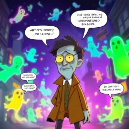 Whose Ghost Is It Anyway? - Text-based game