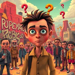 Whose Face Is This, Anyway? - Text-based game