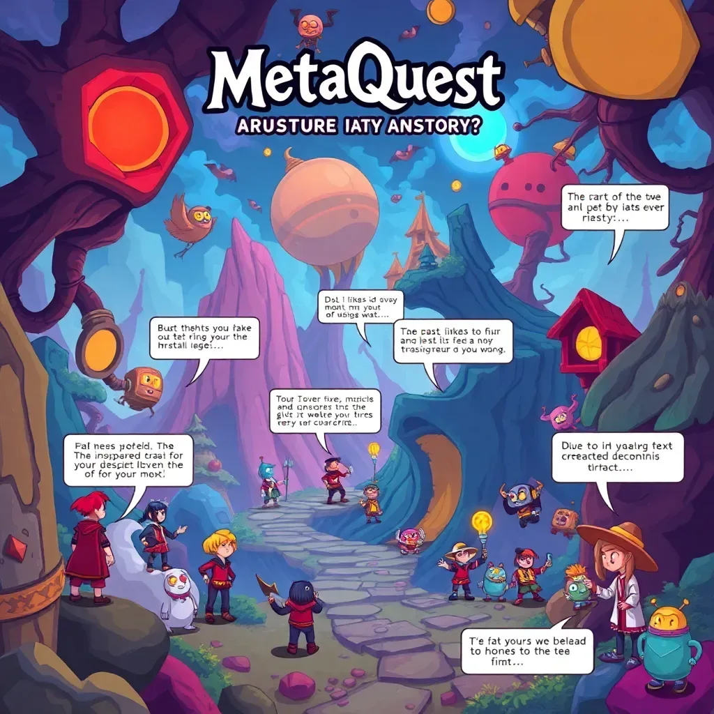 MetaQuest: Whose Adventure Is It Anyway?