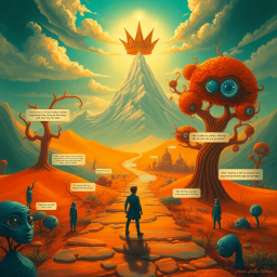 Reality Spin: The Quest for the Meta-Crown - Text-based game