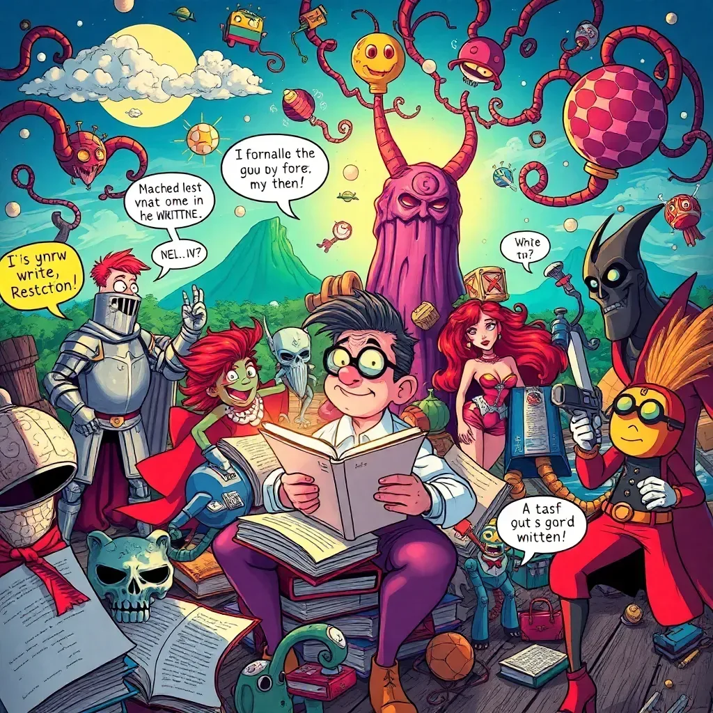 Metamayhem: Whose Adventure Is It Anyway?