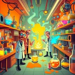 Whose Lab is It Anyway? - Text-based game