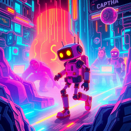 Captcha Crusader - Text-based game