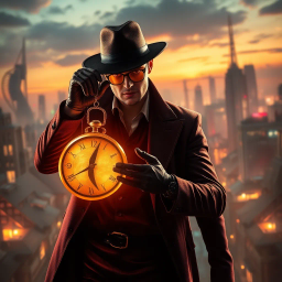 ChronoCurse: The Forgotten Heist - Text-based game