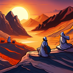 The Silk Road Monks - Text-based game