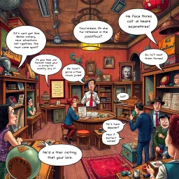 Whose Artifact Is It Anyway? - Text-based game