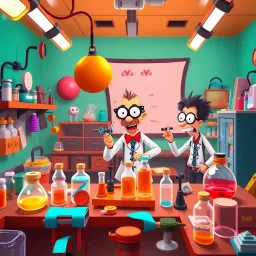 Whose Lab Is It Anyway? - Text-based game