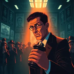 Justice on the Line - Text-based game