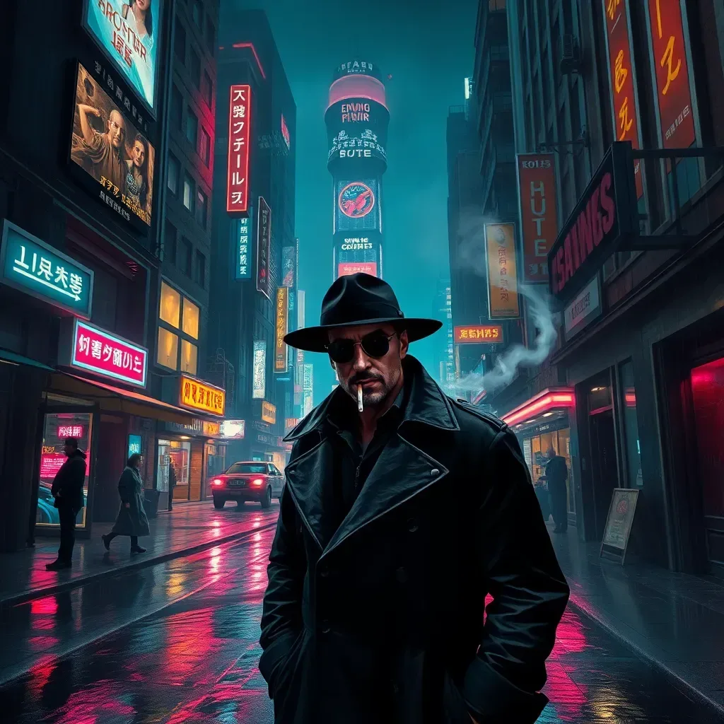 Neon Noir: Shadows of Metropolis