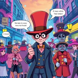 Whose Hat Is It Anyway? - Text-based game