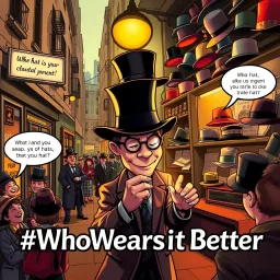 Whose Hat Is It Anyway? - Text-based game