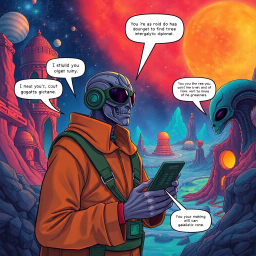 Hellos From The Void - Text-based game