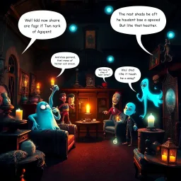 Whose Ghost Is It Anyway? - Text-based game