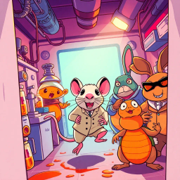 Rats of the Round Lab - Text-based game