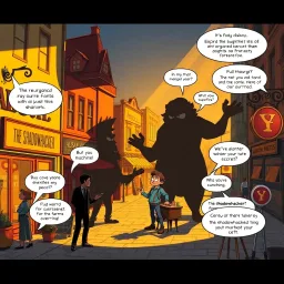 Whose Shadow Is It Anyway? - Text-based game