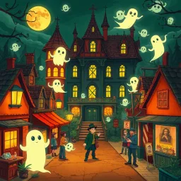 Whose Haunt Is This? - Text-based game