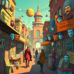 Whose Face is it Anyway? - Text-based game