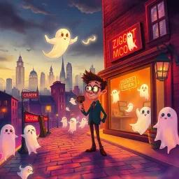Spectral Contracts: Who You Gonna Call? - Text-based game