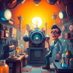 Whose Lab Is It Anyway? - Text-based game
