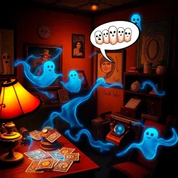 Whose Ghost Is It Anyway? - Text-based game