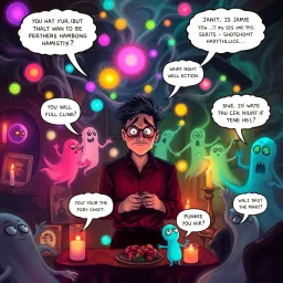 Whose Ghost is it Anyway? - Text-based game