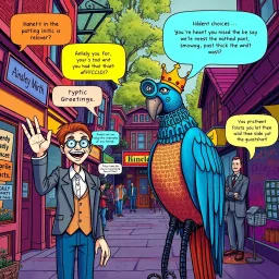 Whose Hellos Are These, Anyway? - Text-based game