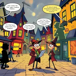 Whose Shadow Is It Anyway? - Text-based game