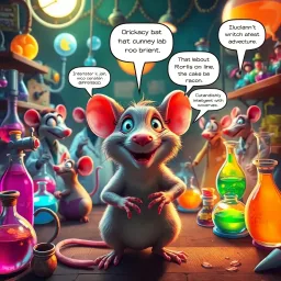Lab Rats: Whose Lab is it Anyway? - Text-based game