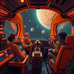 Zero Hour: Galactic Tango - Text-based game