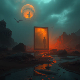 Who's There: A Twisted Mirror Tale - Text-based game
