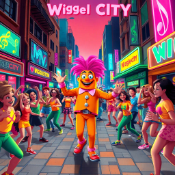 Crisis at Wiggle City - Text-based game