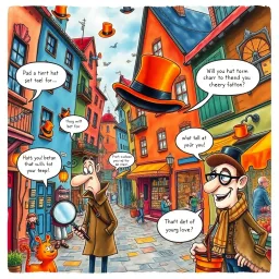Whose Hat is it Anyway? - Text-based game