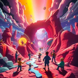 Spectrum Wars: Which Dimension is it Anyway? - Text-based game