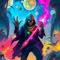 Spectrum Wars: Which Dimension Is It Anyway? - Text-based game