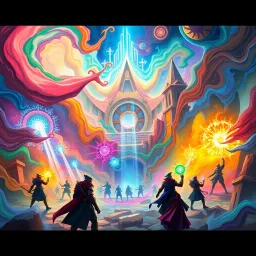 Spectrum Wars: Which Dimension Is It Anyway? - Text-based game