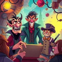 Whose Game is it Anyway? - Text-based game
