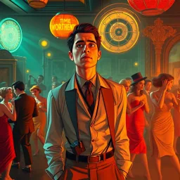 Chrono-Capers: Who's Time is It Anyway? - Text-based game