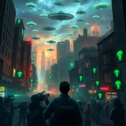 Breaking News: Alien Invasion - Text-based game