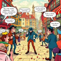 Whose Mayhem Is It Anyway? - Text-based game