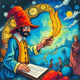 ChronoScribe: Whose Time Is It Anyway? - Text-based game