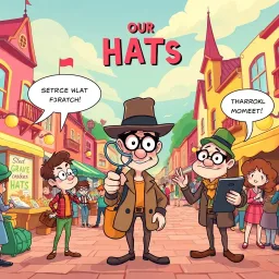 Whose Hat Is It Anyway? - Text-based game