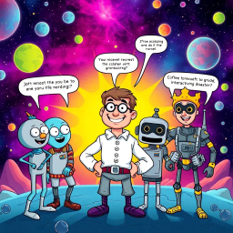 Rogue Squad: Infinite Banter - Text-based game