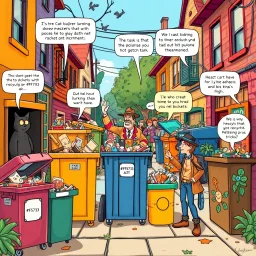 Whose Bin Is It Anyway? - Text-based game