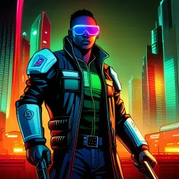 Cybernetic Bounty Hunter - Text-based game